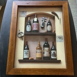 Wine Collectors Shadow Box